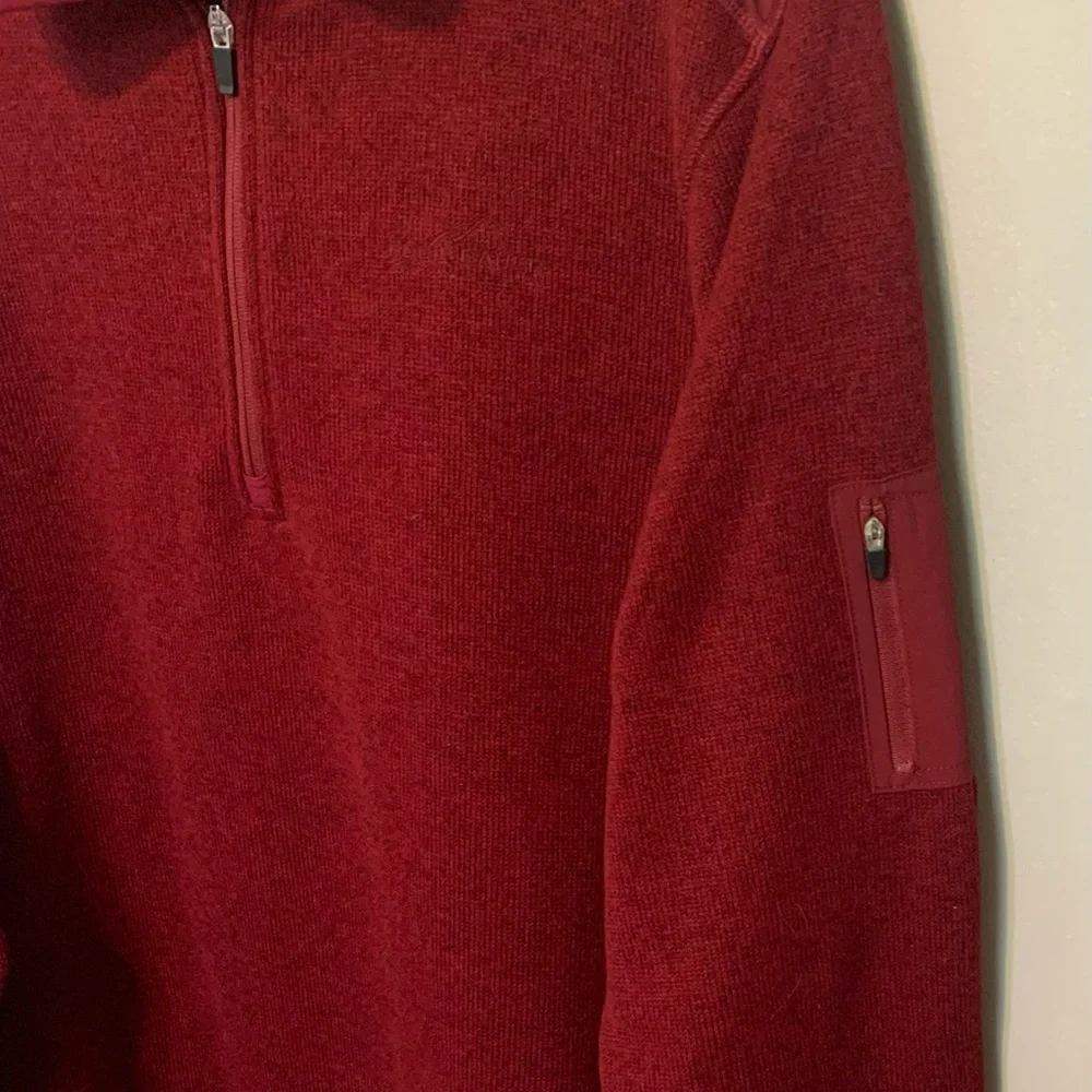 Eddie Bauer Men's Quarter Zip Sweater - Size XXL - Picture 5 of 8